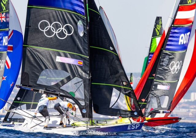 Olympic Sailing 49er ESP NZL AUT