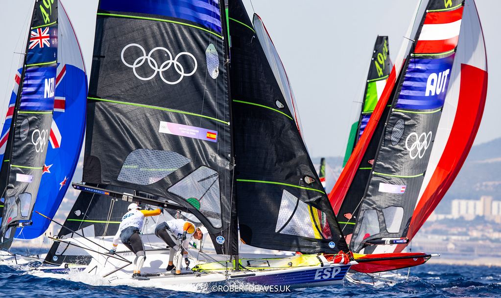 Olympic Sailing 49er ESP NZL AUT