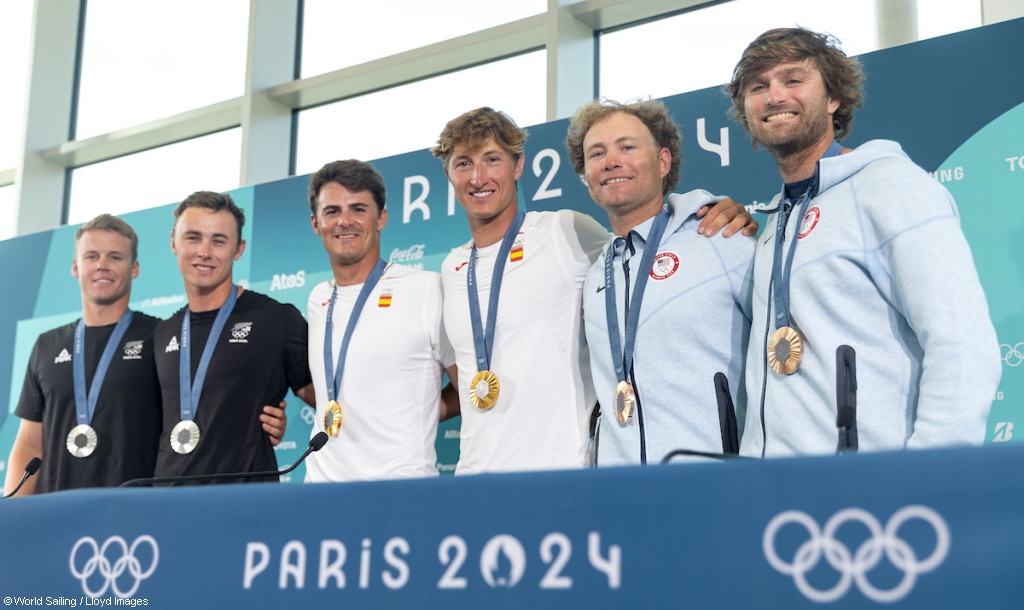 Olympic Sailing Podium 49er