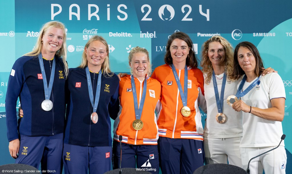 Olympic Sailing Podium 49erFX