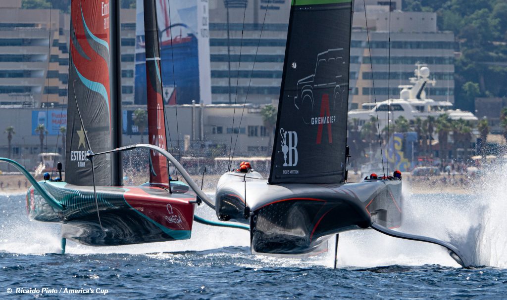 LV D6 Ineos v Emirates Team NZ