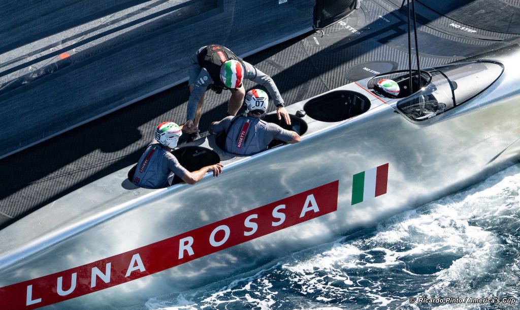 AC37 LV Final D1 Luna Rossa after Race 1 win