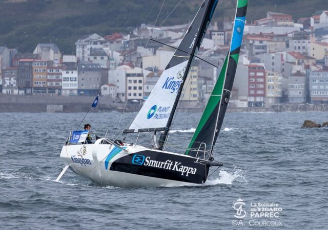 Solitaire Figaro Tom Dolan leads at Malpica