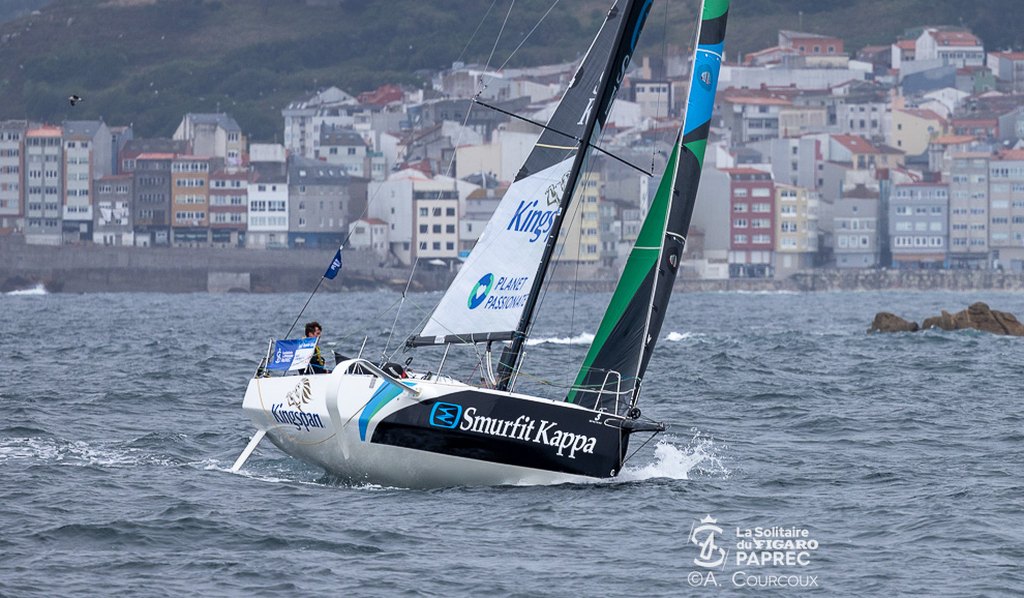 Solitaire Figaro Tom Dolan leads at Malpica