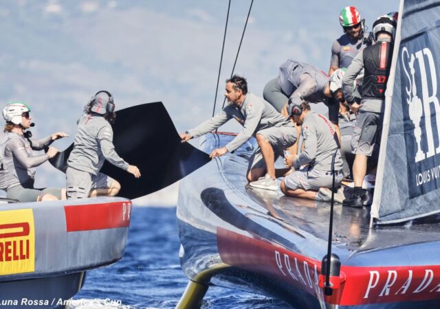 Luna Rossa damage fix Race 7