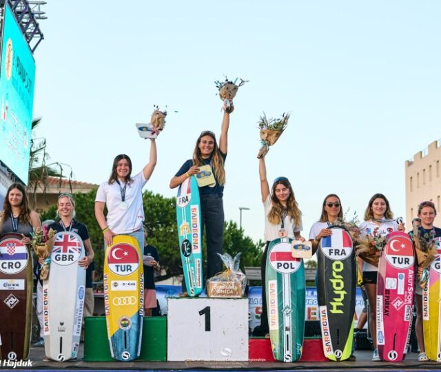 Formula Kite Women Podium