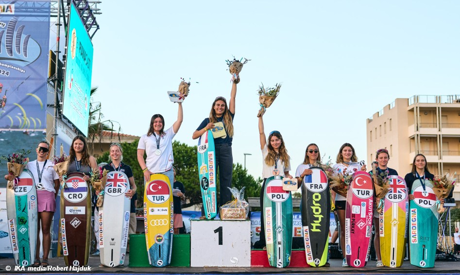 Formula Kite Women Podium