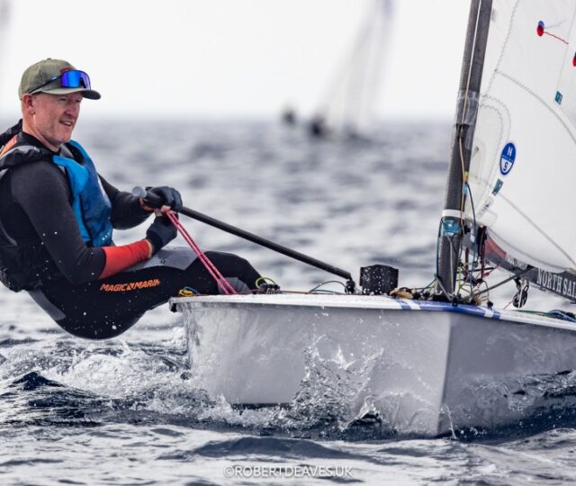 OK Dinghy Euros Charlie Cumbley GBR