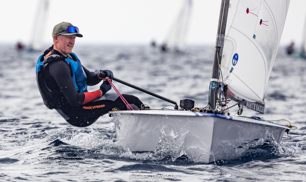 OK Dinghy Euros Charlie Cumbley GBR