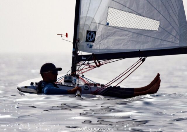 OK Dinghy Euros Day 1 Waiting