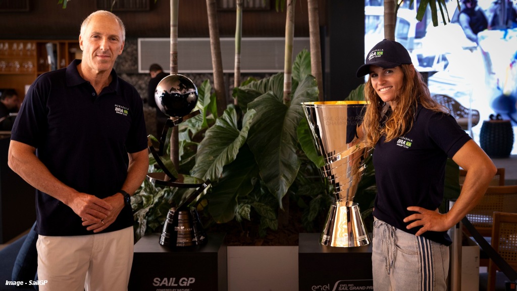 SailGP Brazil - Alan Adler and MArtine Grael