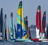 SailGP Dubai Day 1 Fleet