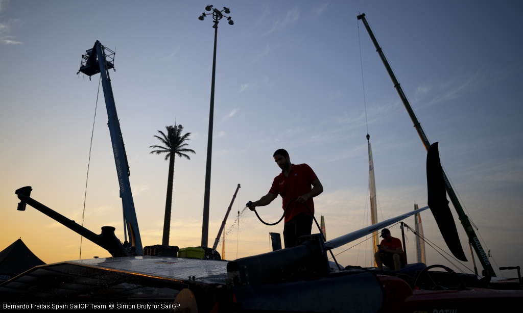 SailGP Dubai ESP Washdown