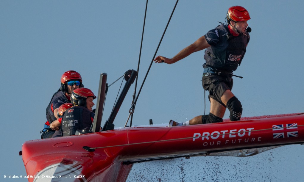 SailGP Dubai GBR Team Nick Hutton