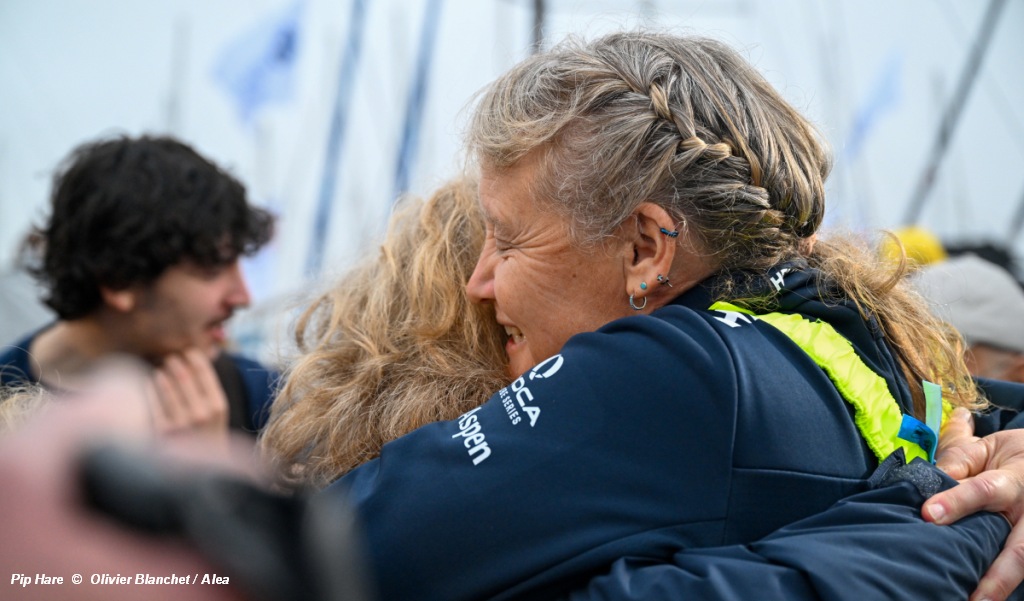 Vendee Globe Pontoon Pip Hare