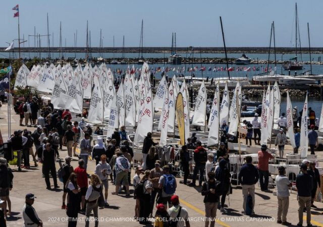 Optimist Worlds Day 3 Shoreside