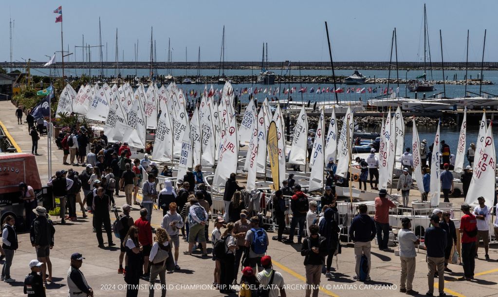 Optimist Worlds Day 3 Shoreside