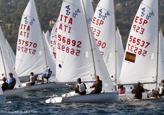 Palamos Xmas 420 Fleet Day 1