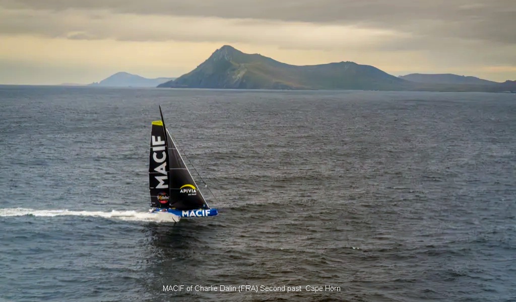 VG2024 Charlie Dalin 2nd Cape Horn