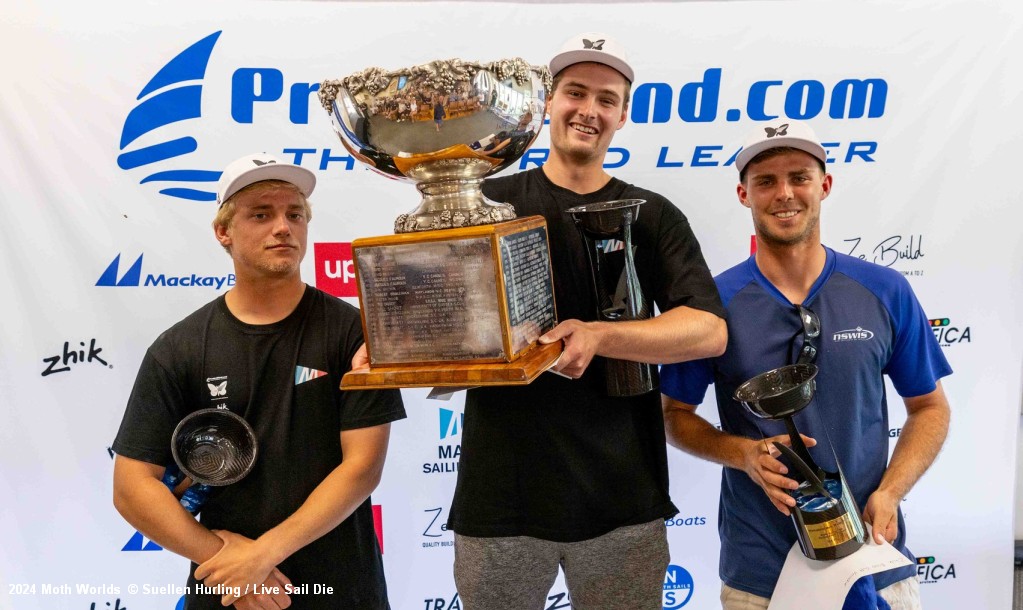 Moth Worlds 2024 Podium