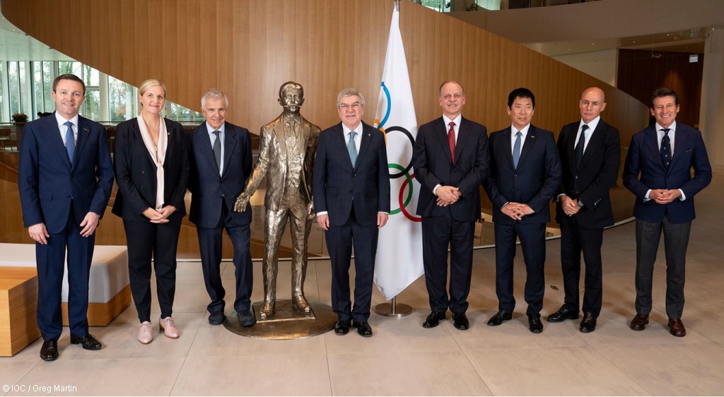 IOC President Thomas Bach opens 144th IOC Session & Presidential ...