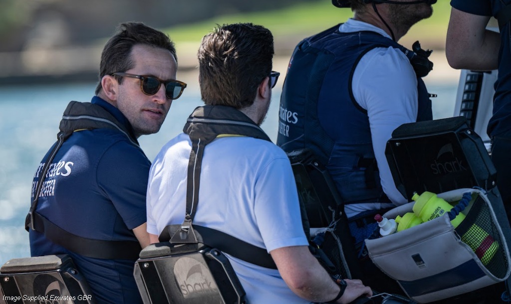 Ben Ainslie in Sydney for Australia Sail Grand Prix