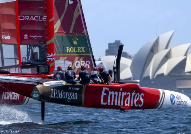 SailGP GBR Sydney Practice