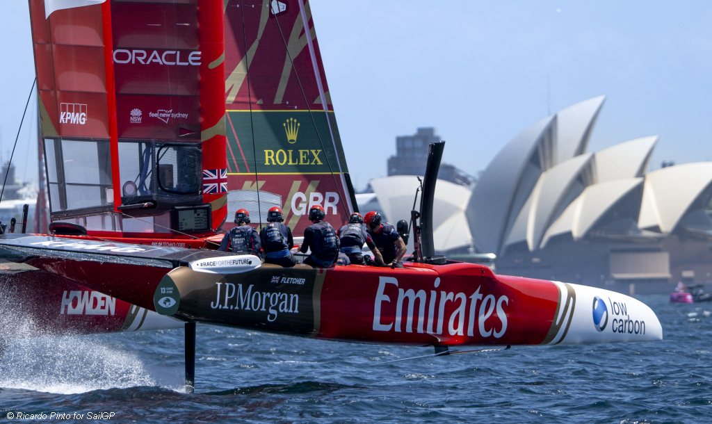 SailGP GBR Sydney Practice