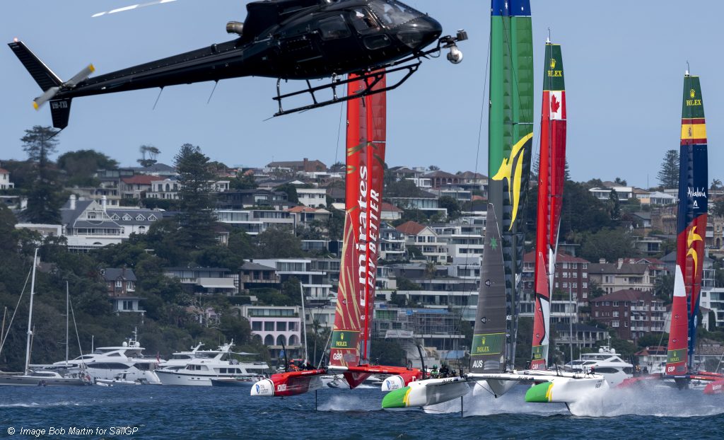 SailGP Sydney AUS GBR CAN ESP