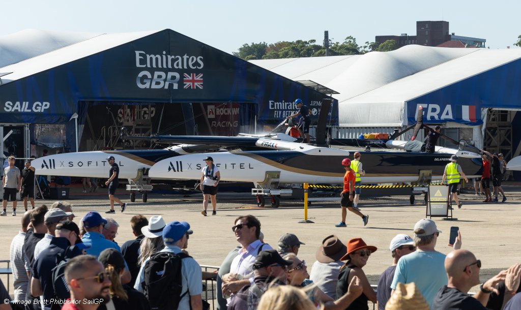 SailGP Sydney GBR Shore Base