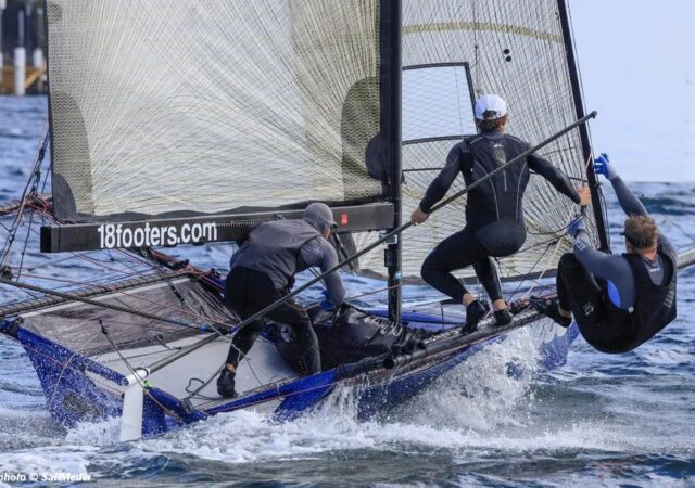 18ft Skiff J J Giltinan Yandoo Day 2